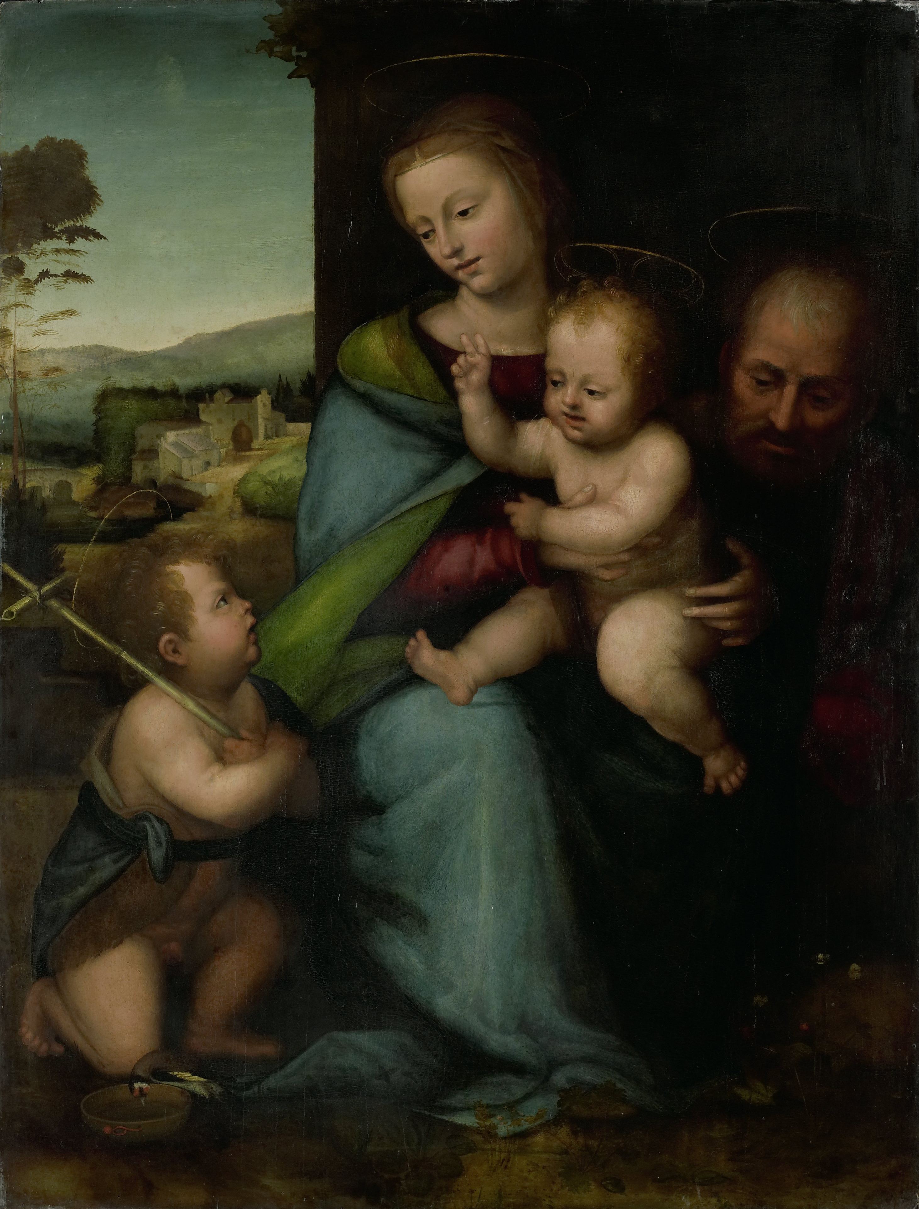 The Holy Family with the Infant John the Baptist